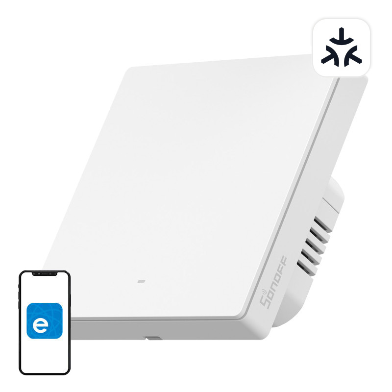 SONOFF M5-1C-86W WiFi Matter älykäs seinäkytkin (1-kanavainen)