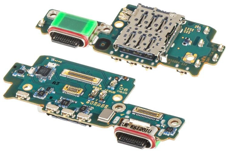 Flex-kaapeli Samsung S948 S26 Ultra latausliittimelle, mikrofonille, SIM-lukijalle, alkuperäinen (service pack)