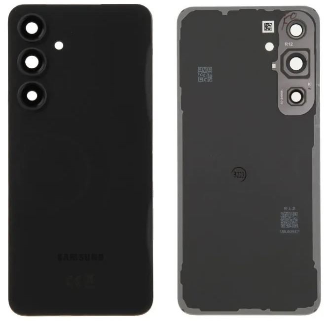Takakuori Samsung S721 S24 FE:lle Graphite alkuperäinen (käytetty Grade A)