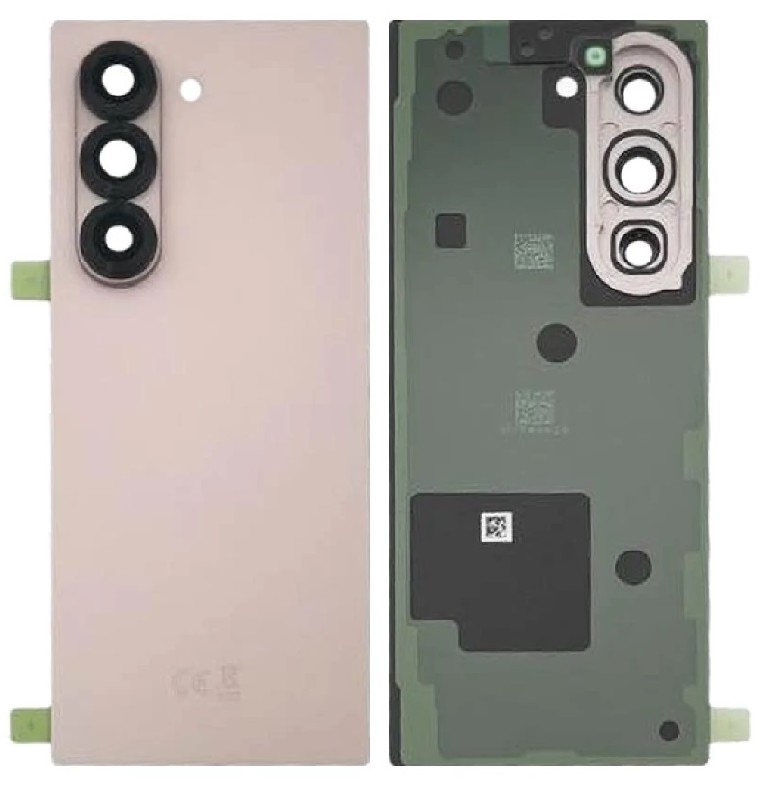 Takakuori Samsung F956 Galaxy Z Fold 6:lle vaaleanpunainen alkuperäinen (käytetty Grade B)