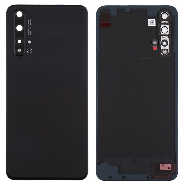 Takakuori Huawei Nova 5T:lle musta alkuperäinen (käytetty Grade C)