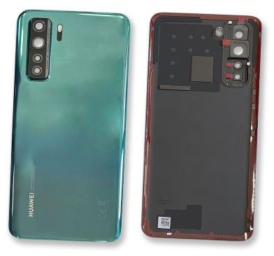 Takakuori Huawei P40 Lite:lle Emerald Green alkuperäinen (käytetty Grade B)