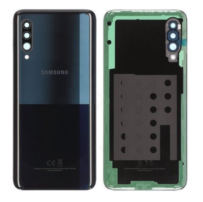 Back cover for Samsung A908 A90 5G 2019 Black original (used Grade C)
