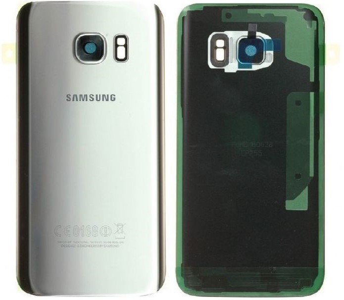 Takakuori Samsung G930F S7:lle hopea alkuperäinen (käytetty Grade B)