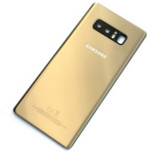 Takakuori Samsung N950F Note 8:lle Maple Gold alkuperäinen (käytetty Grade A)
