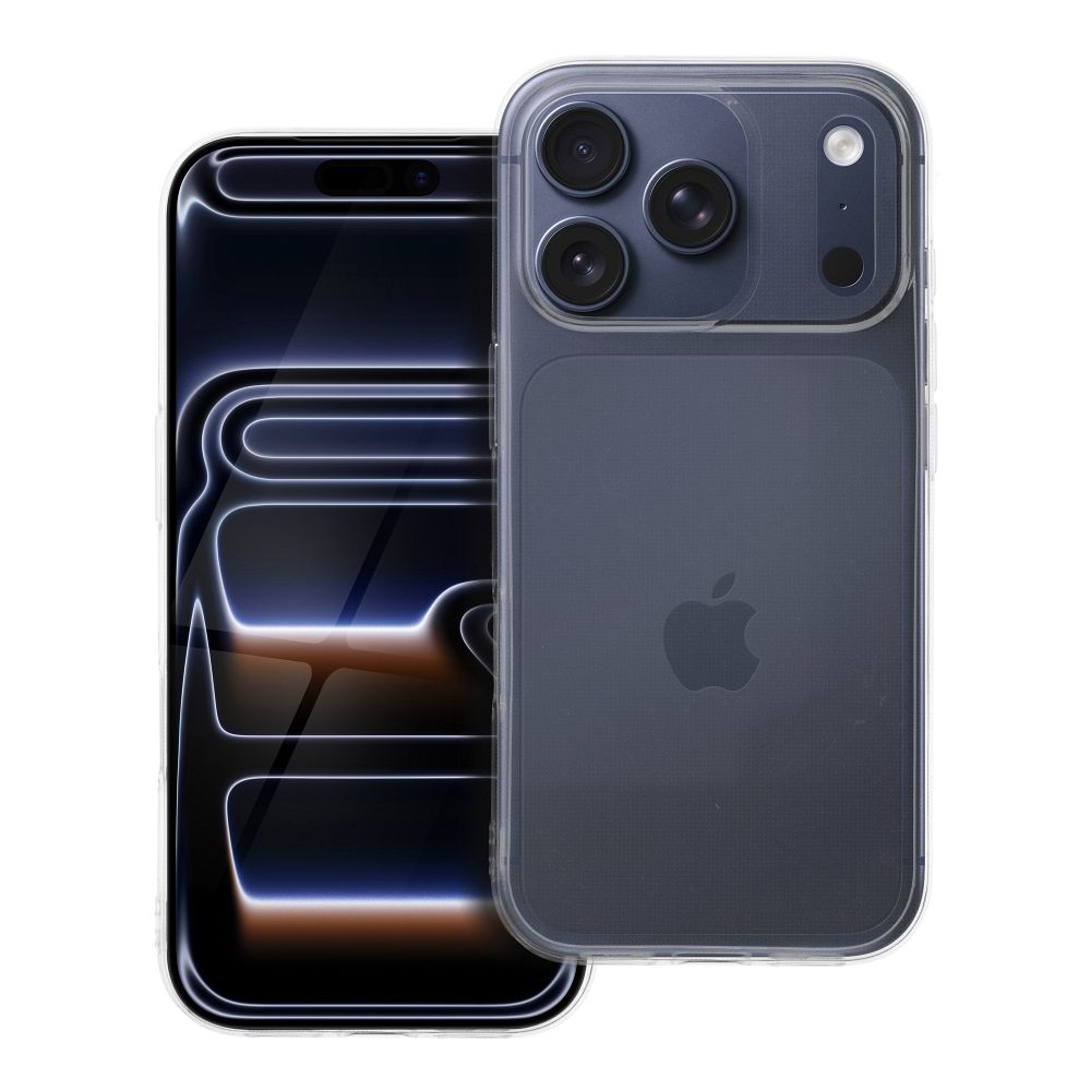 Suojakuori iPhone 17 PRO:lle Kirkas Suojakuori 2 mm läpinäkyvä
