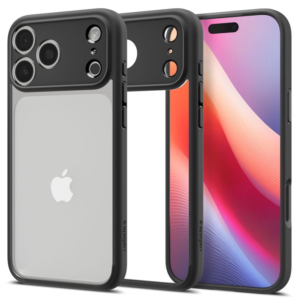 Spigen Ultra Hybrid Suojakuori ACS10279 iPhone 17 Pro Max:lle - Matte Black