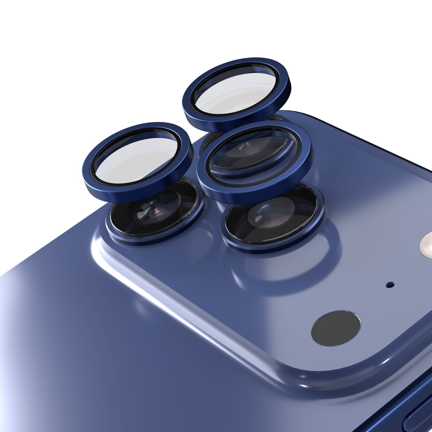 Etteri camera lens protector for iPhone 17 Pro / 17 Pro Max blue