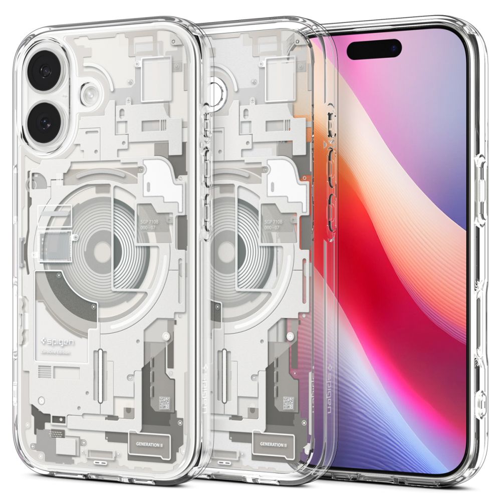 Spigen Ultra Hybrid Mag Magsafe Suojakuori iPhone 17:lle Zero One Natural Titanium