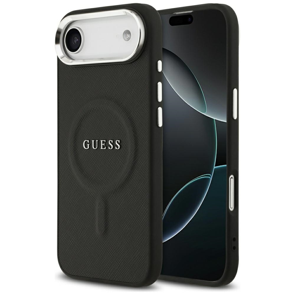 Guess Classic Logo MagSafe Suojakuori iPhone Air:lle musta