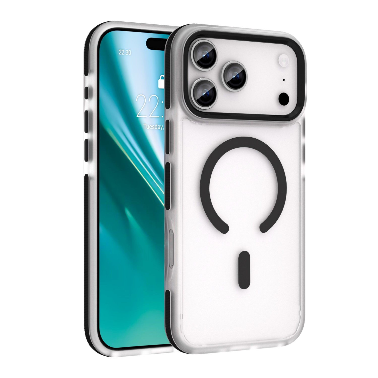 Etteri Icy Mag kuori iPhone 17 Pro - musta
