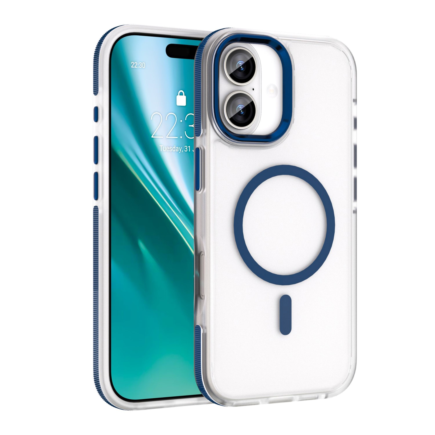 Etteri Icy Mag kuori iPhone 17 sininen