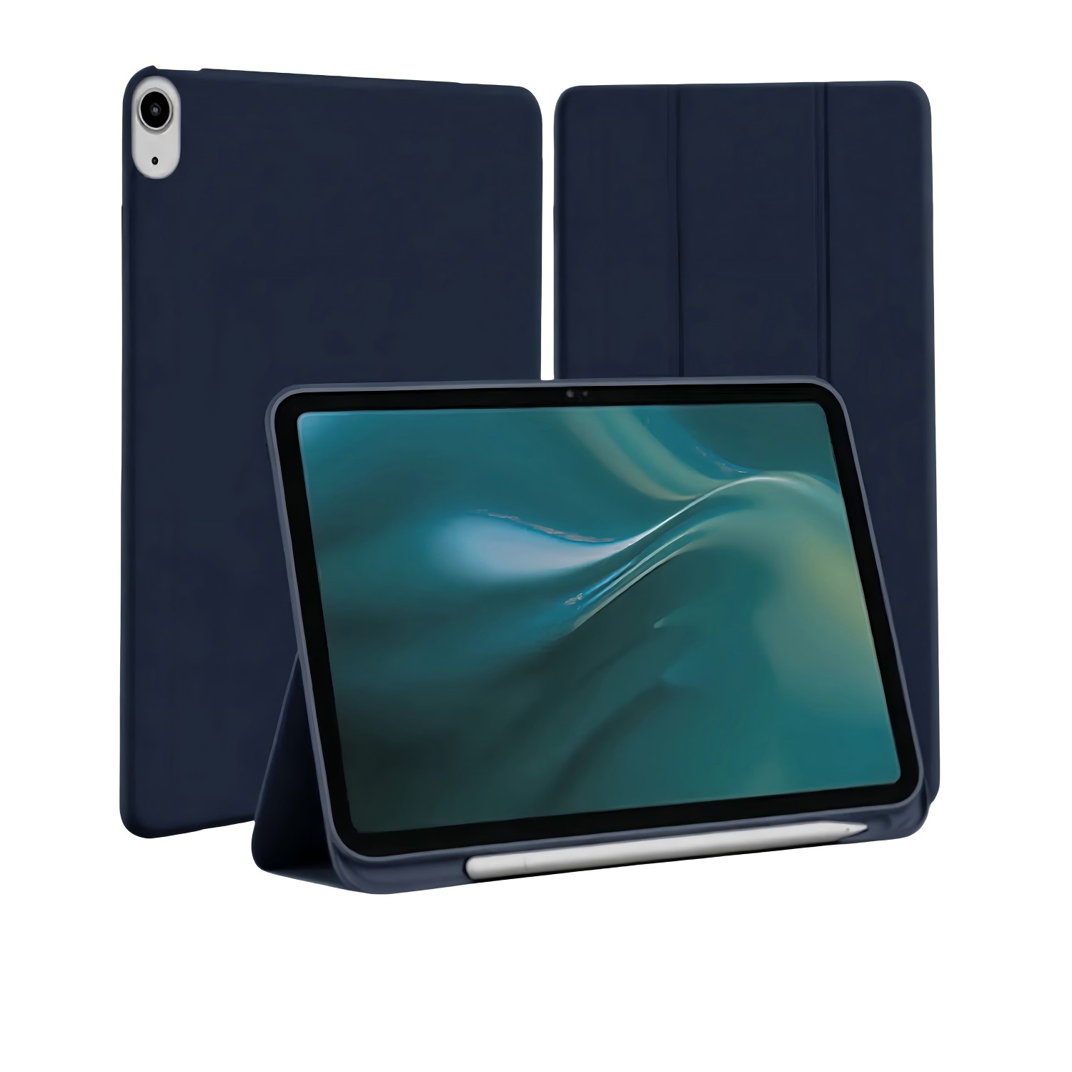 Etteri case for Apple iPad 10 2022 10.9" / iPad 11 A16 2025 / iPad 12 A19 2026 11" dark blue