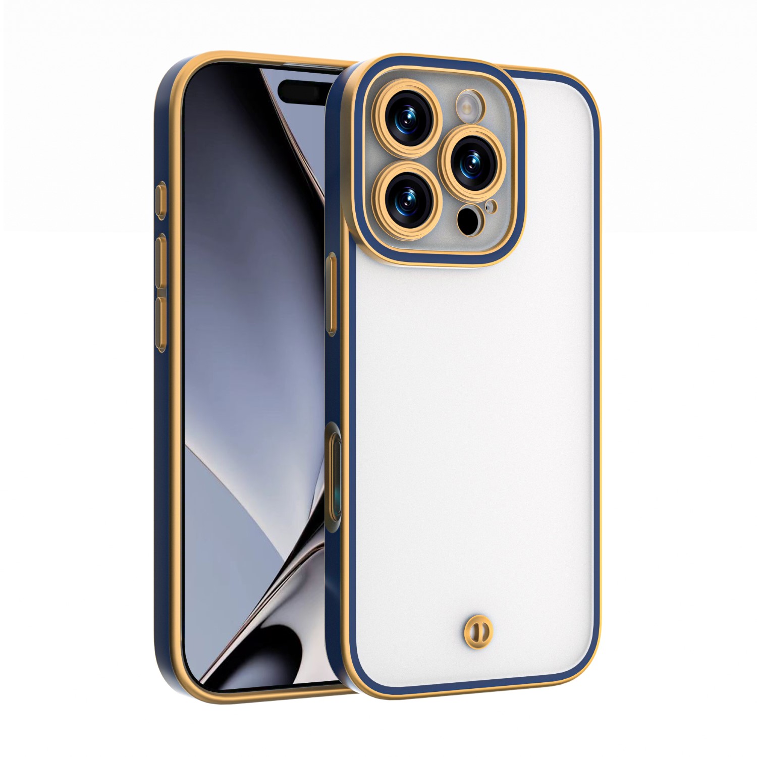 Silky Gold suojakuori iPhone 17 Air 6,6' sininen