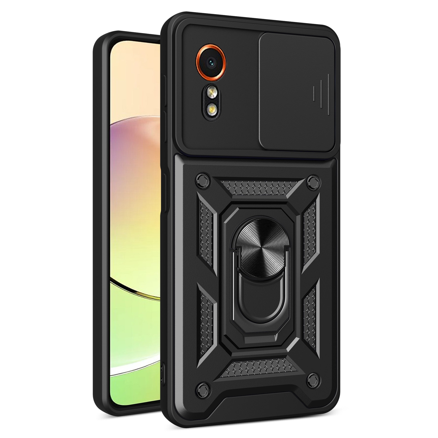 Defender Slide suojakuori Samsung Galaxy Xcover 7 musta