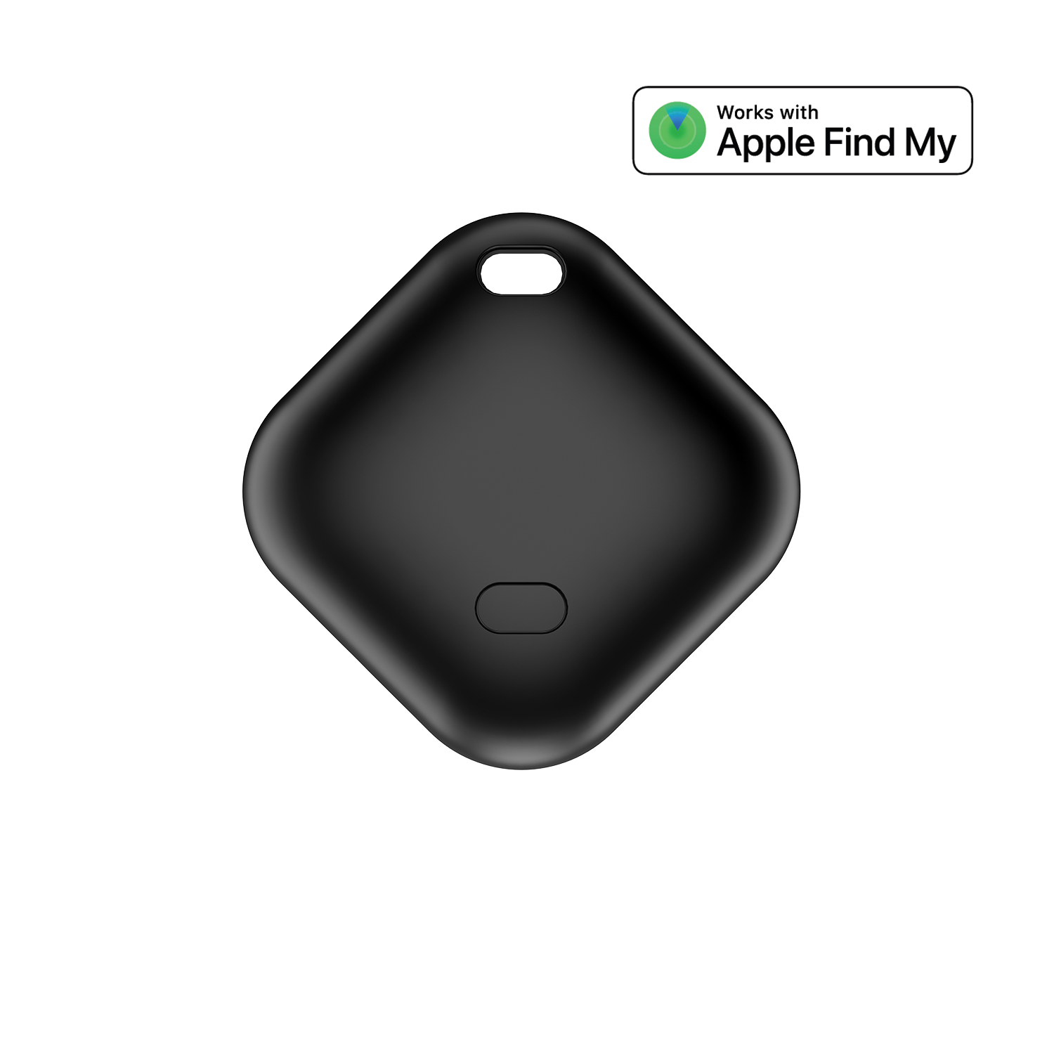 Setty paikannin FindMy neliö TFO TAG 02 musta + suojakuori