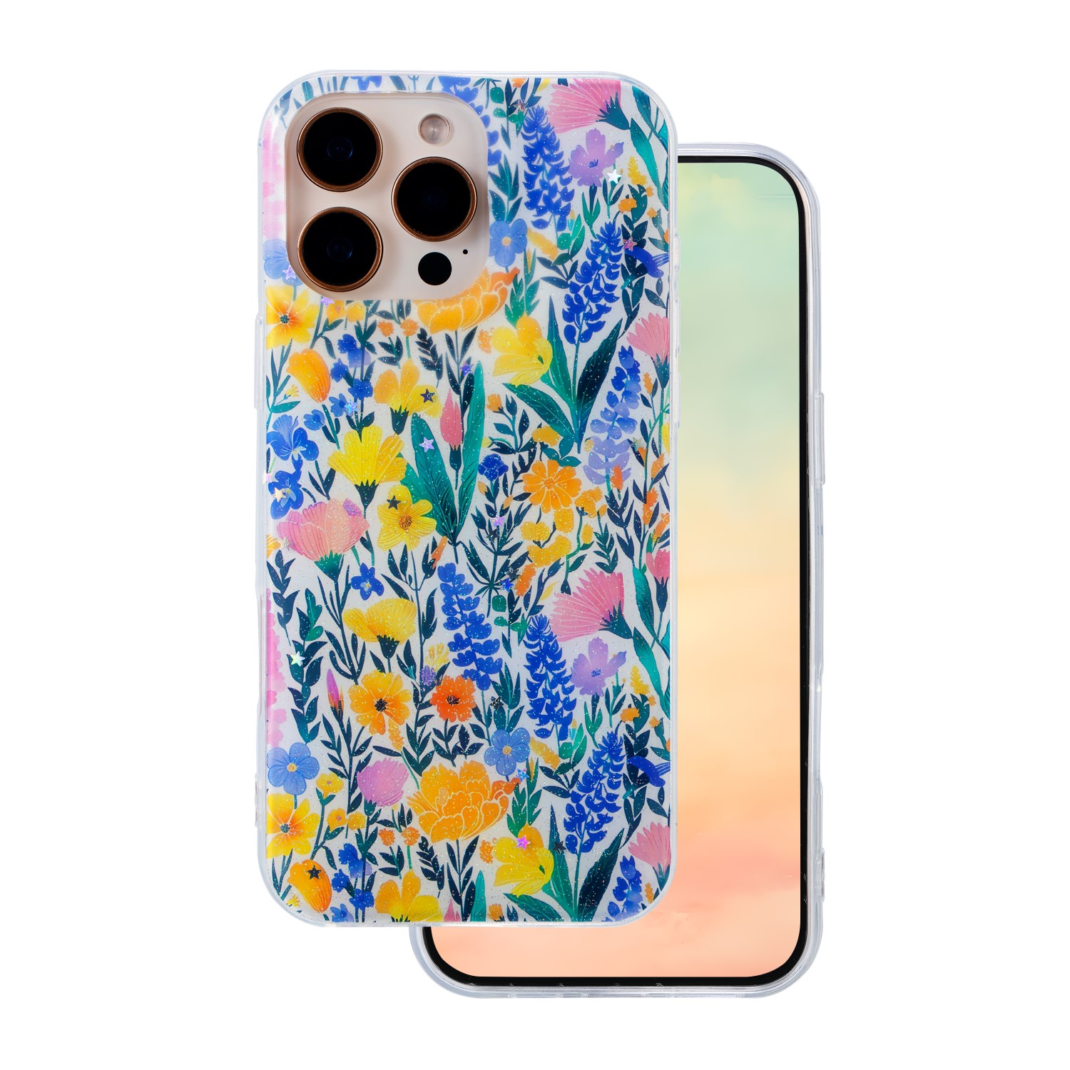 Glow Glam suojakuori iPhone 16 Pro 6,3'' rustiikki