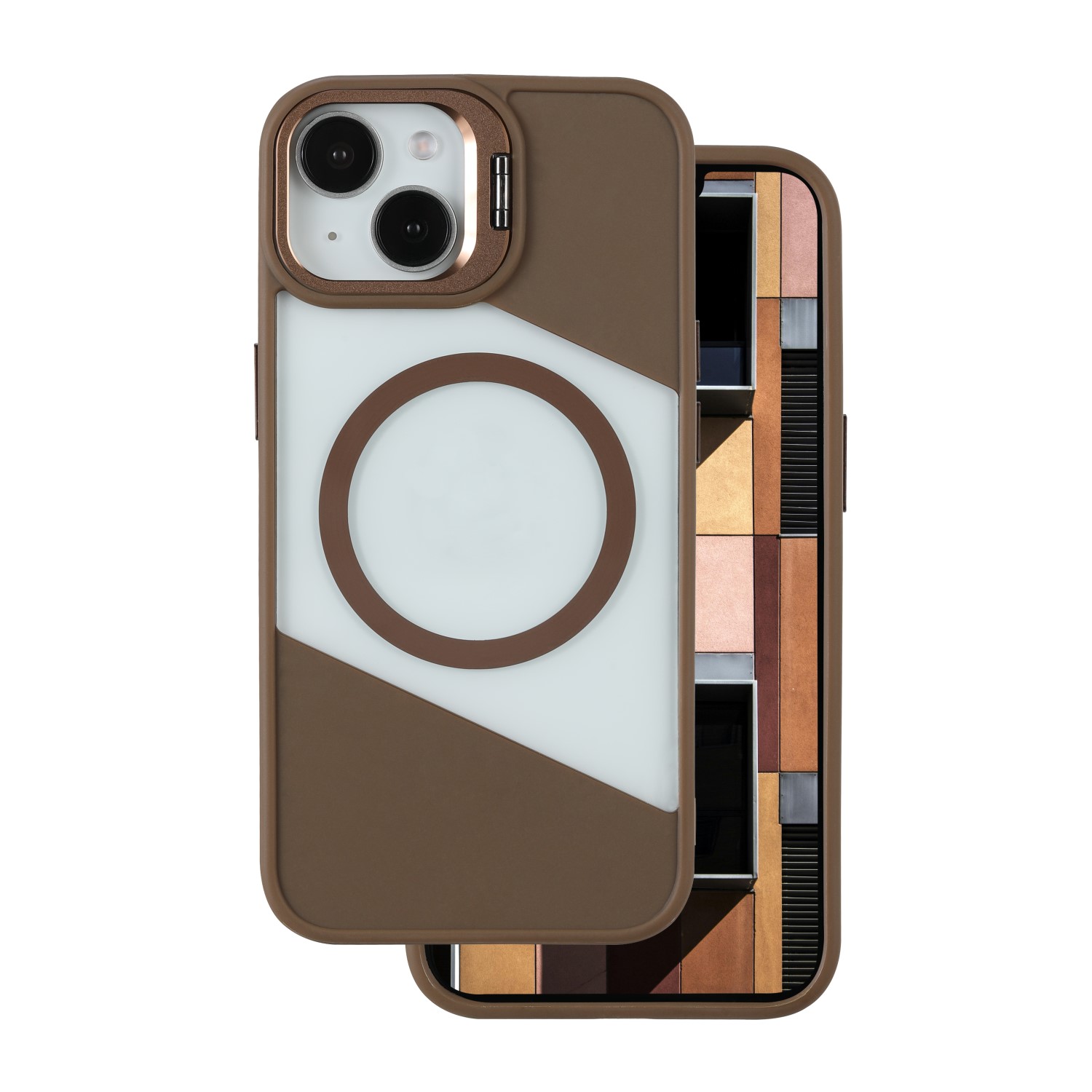 Fusion Mag Suojakuori iPhone 11 ruskea
