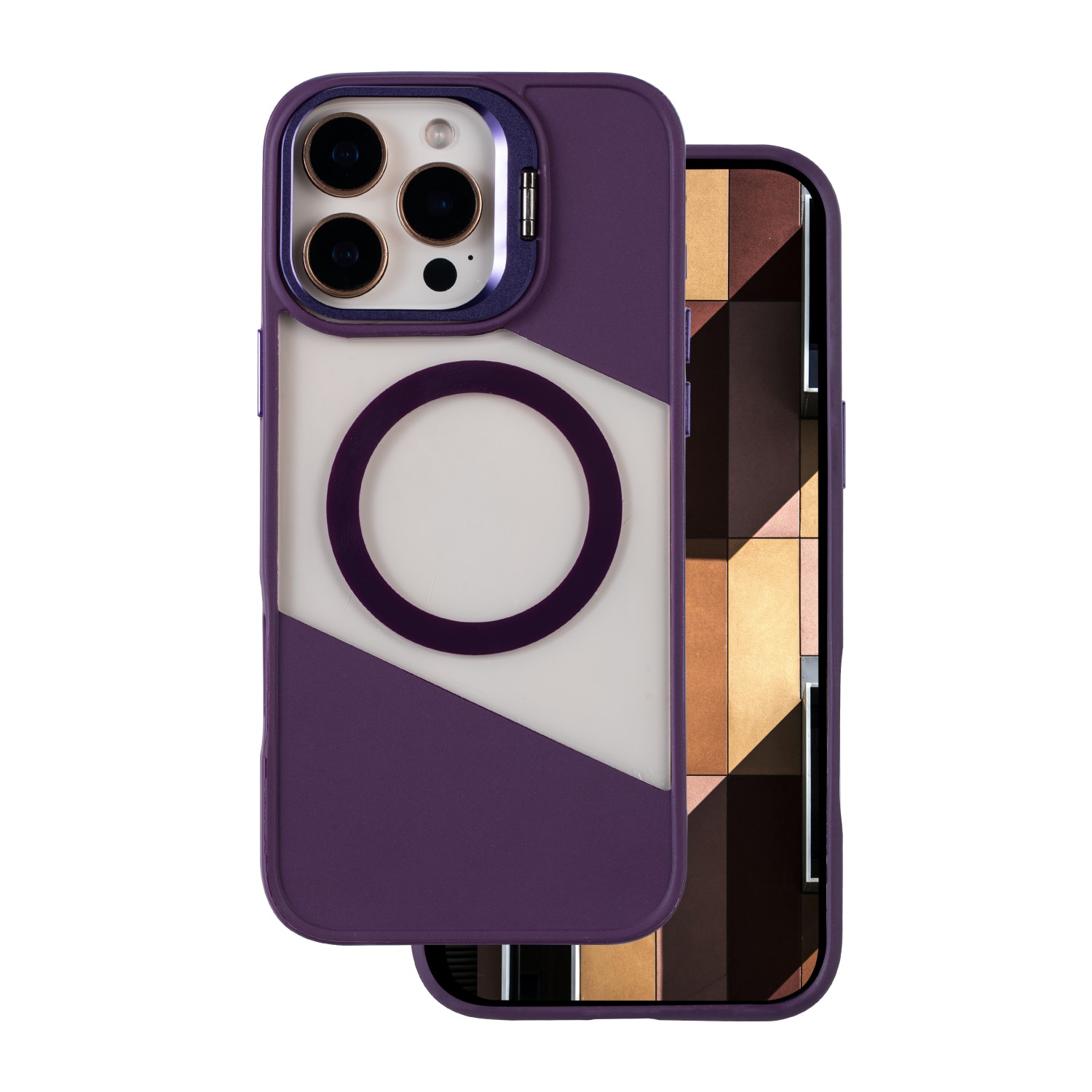 Fusion Mag case for iPhone 16 Pro 6,3" purple