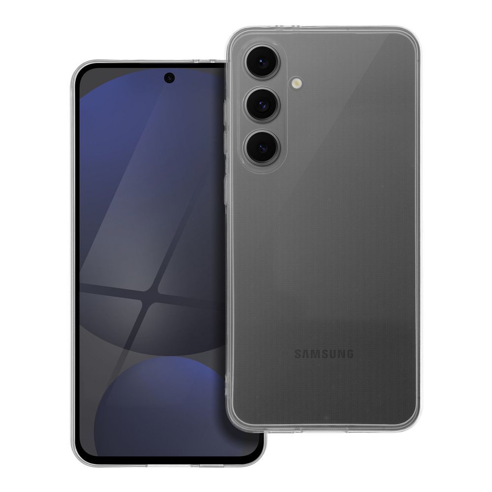 Läpinäkyvä 2 mm Suojakuori Samsung S24 FE:lle (kameransuoja)