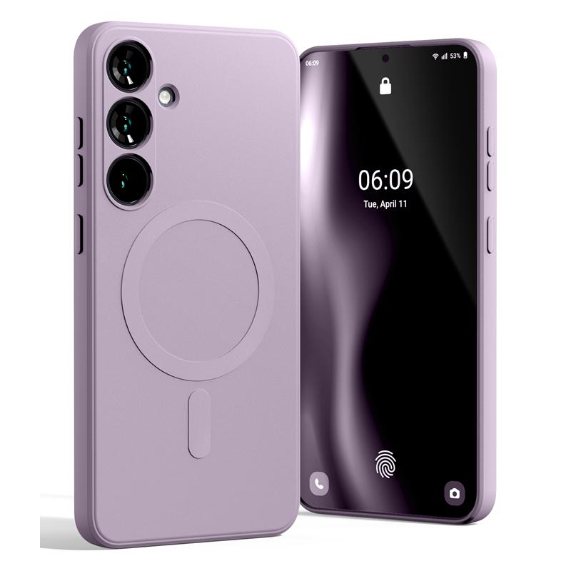 MERCURY SEMI-SILICONE MAGSAFE SAMSUNG S25+ LILAC PURPLE