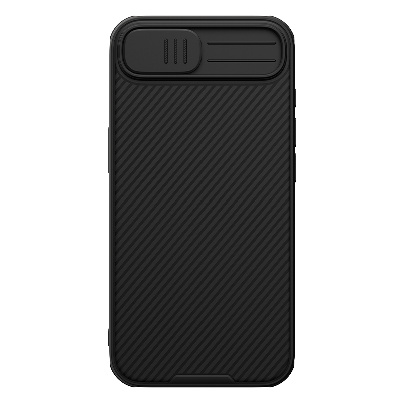 Nillkin Camshield Pro Suojakuori iPhone 16e / 17e:lle - musta