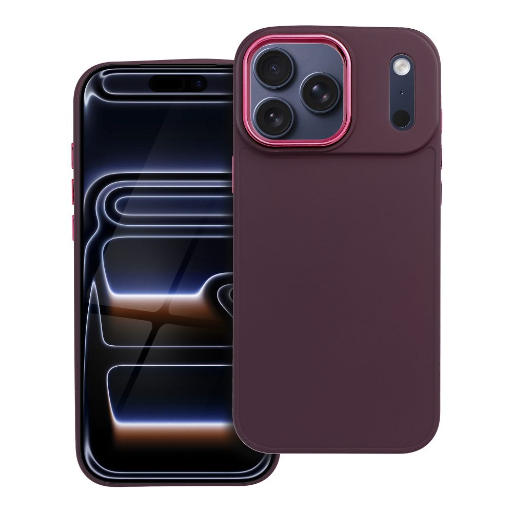 Suojakuori iPhone 17 PRO MAX:lle Frame violetti
