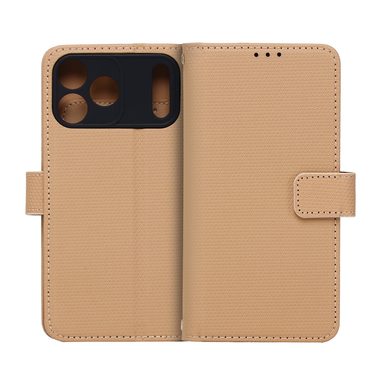 Smart Triangle Suojakuori iPhone 17 Pro Max 6,9:lle ruskea