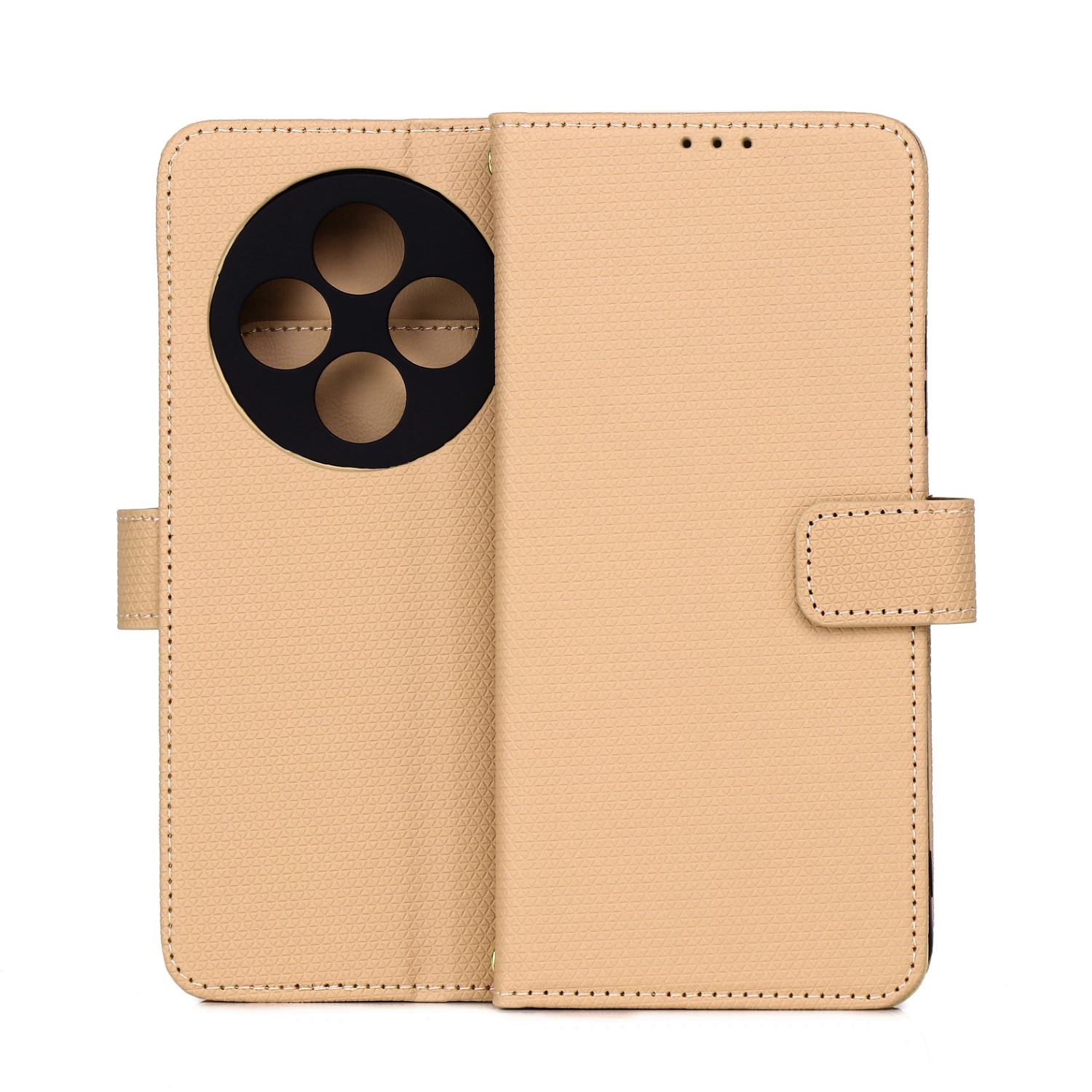 Smart Triangle Suojakuori Xiaomi Redmi 14C 4G / 14C 5G / Redmi A4 / POCO C75:lle ruskea