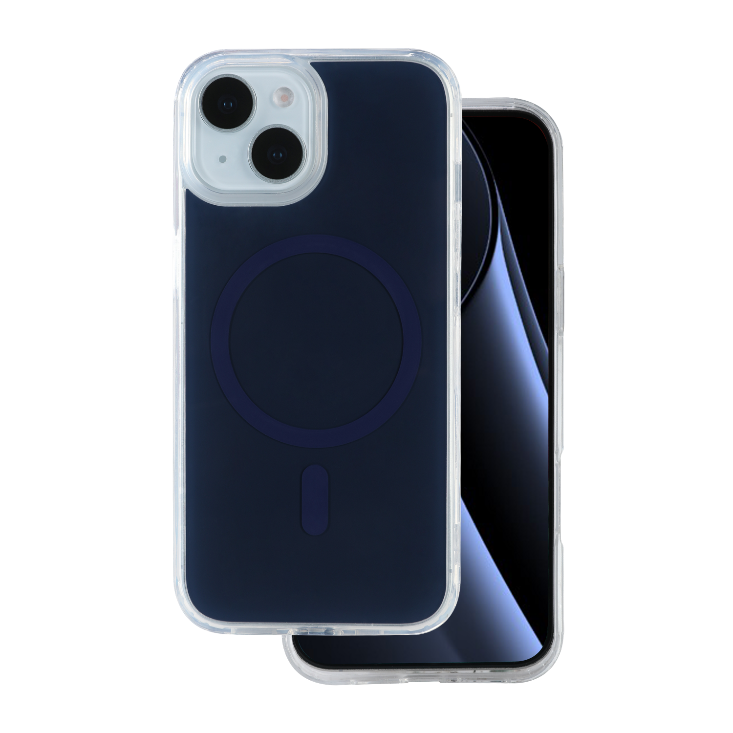 Lowkey Mag iPhone 14 6,1":lle tummansininen