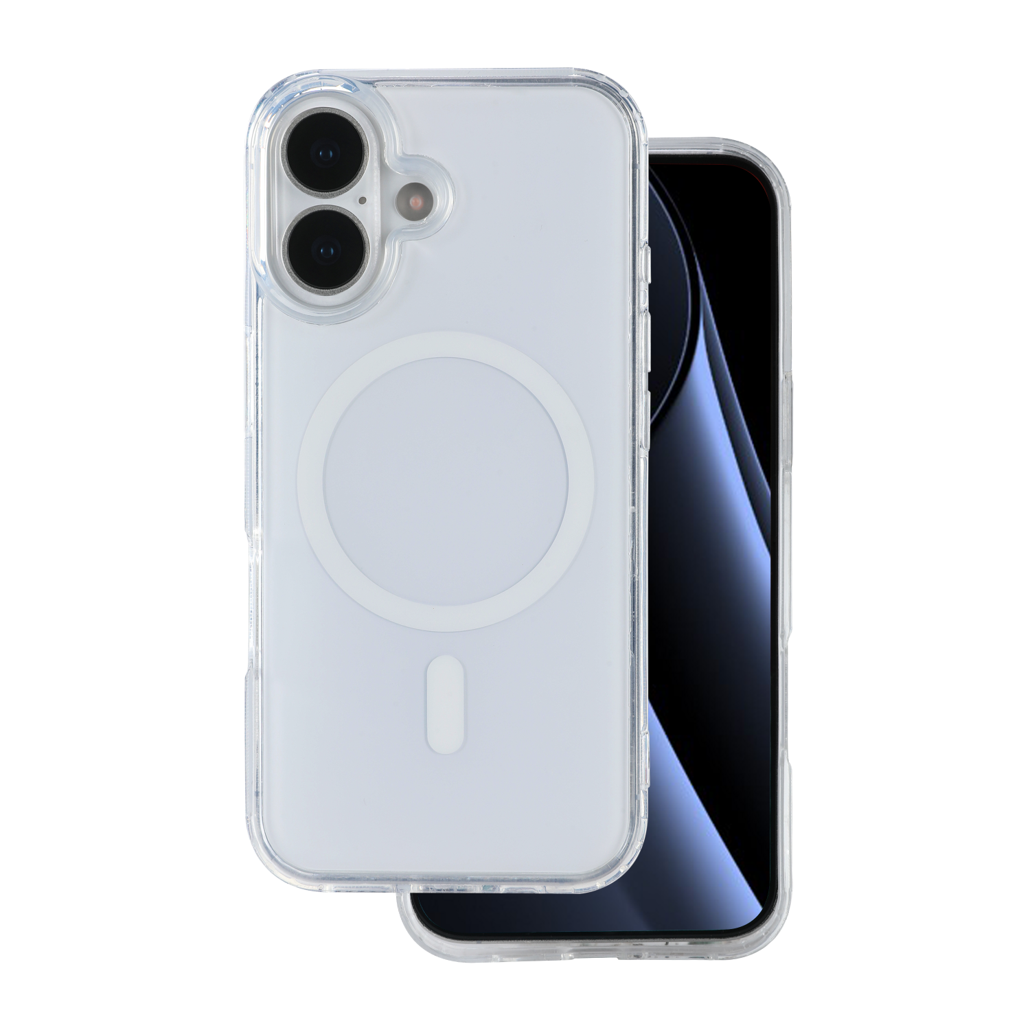 Lowkey Mag for iPhone 16 6,1" white