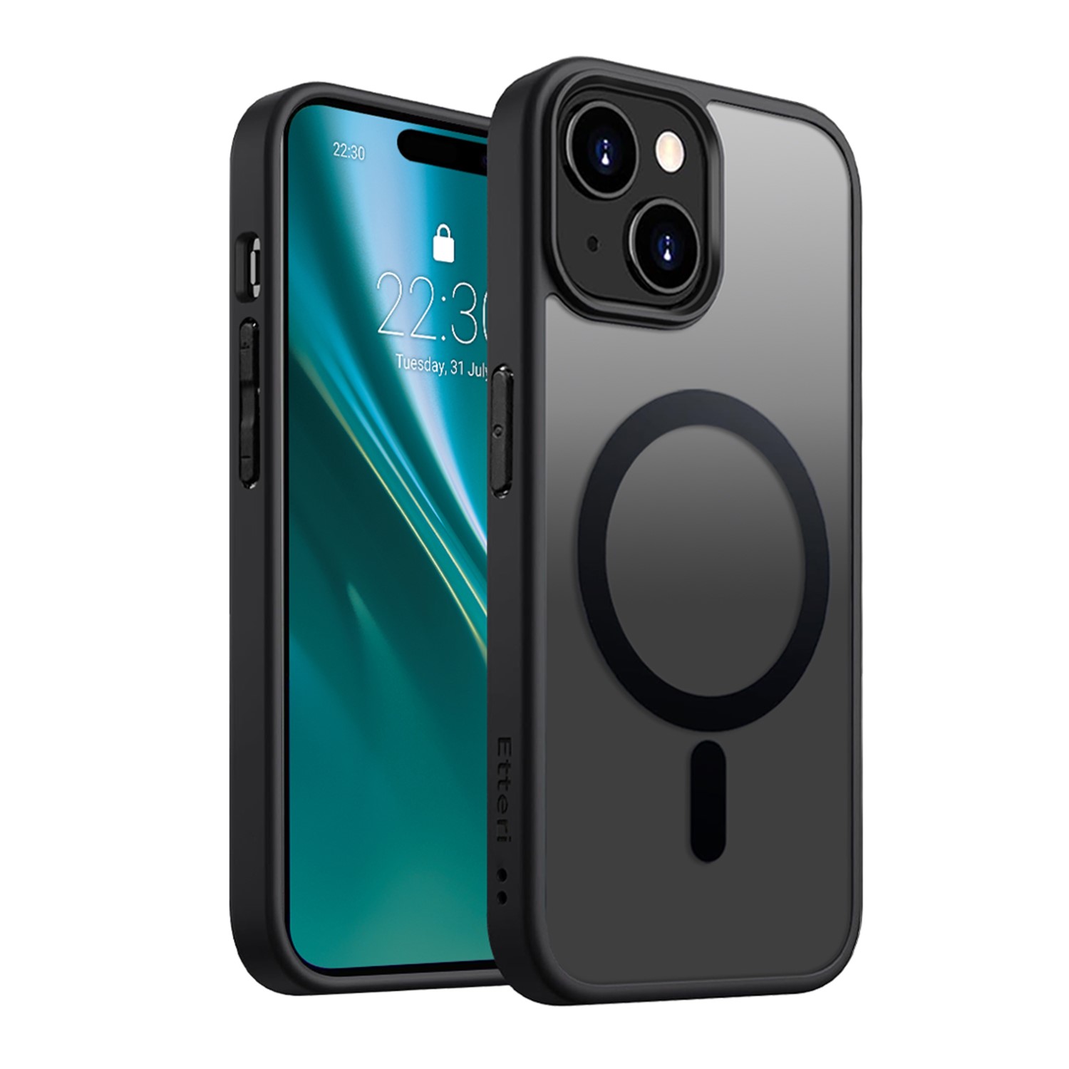 Etteri matta magneettikuori iPhone 14 6,1 musta