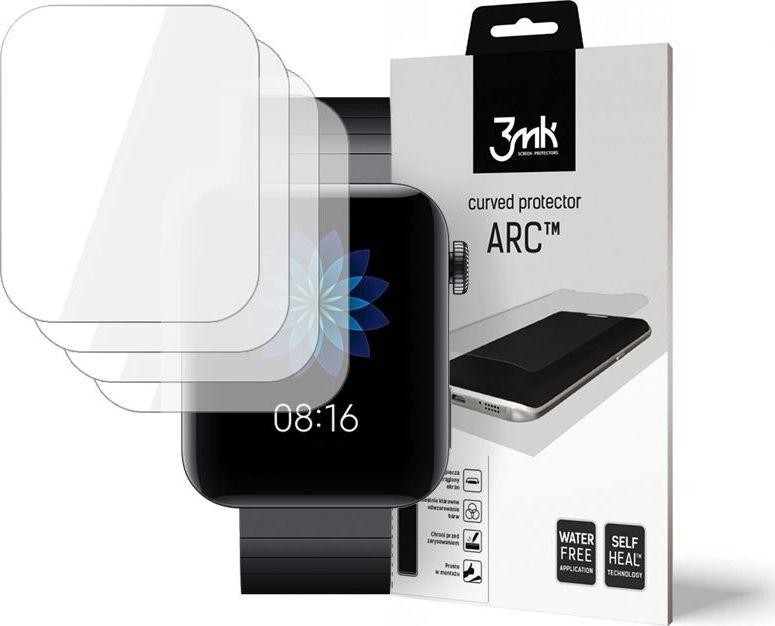 LCD näytön suojus 3mk Watch ARC Apple Watch 7/8 45mm 3 kpl 3 kpl