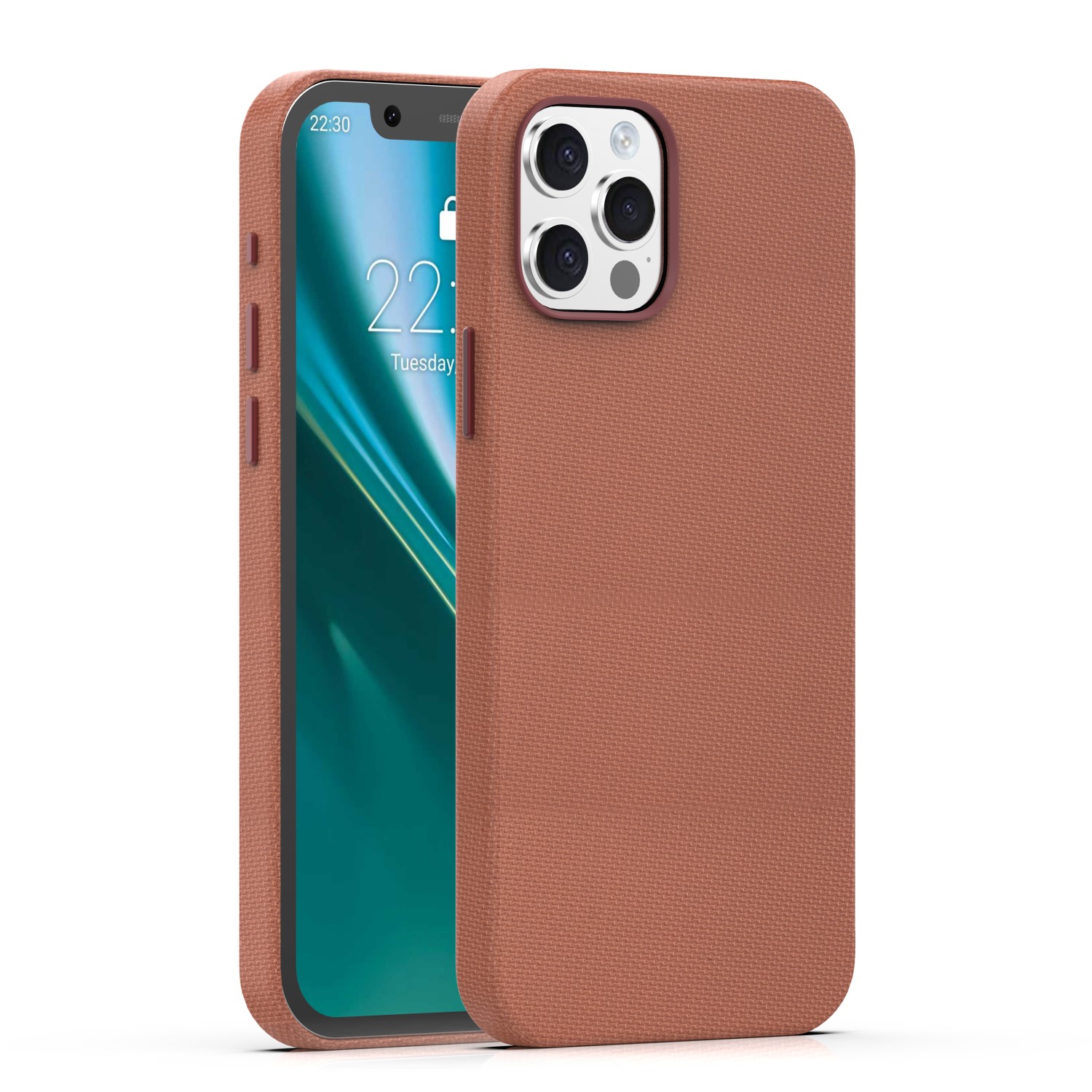 Etteri Elegant Mag case for iPhone 12 / 12 Pro 6,1'' brown