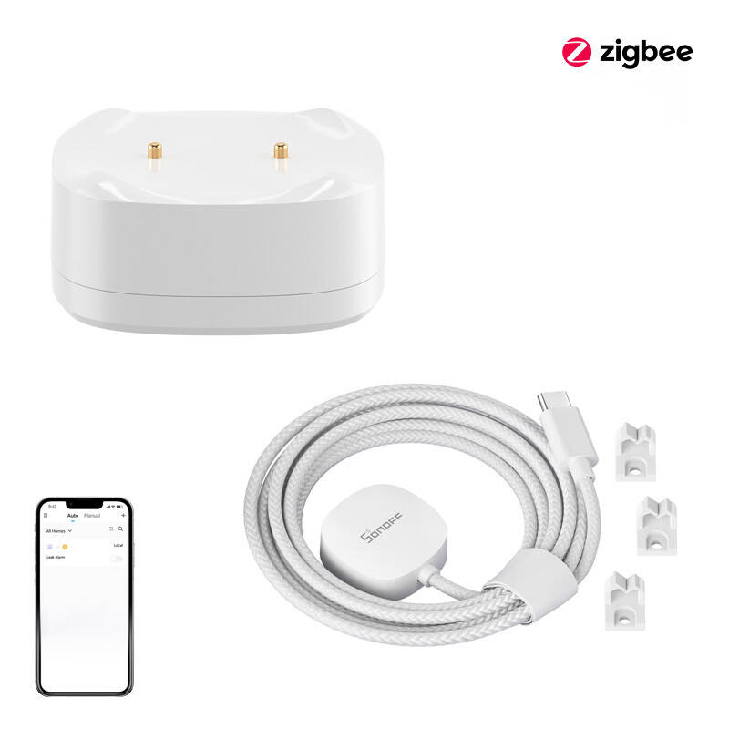 SONOFF SNZB-05P Älykäs vesivuotoanturi, Zigbee 3.0