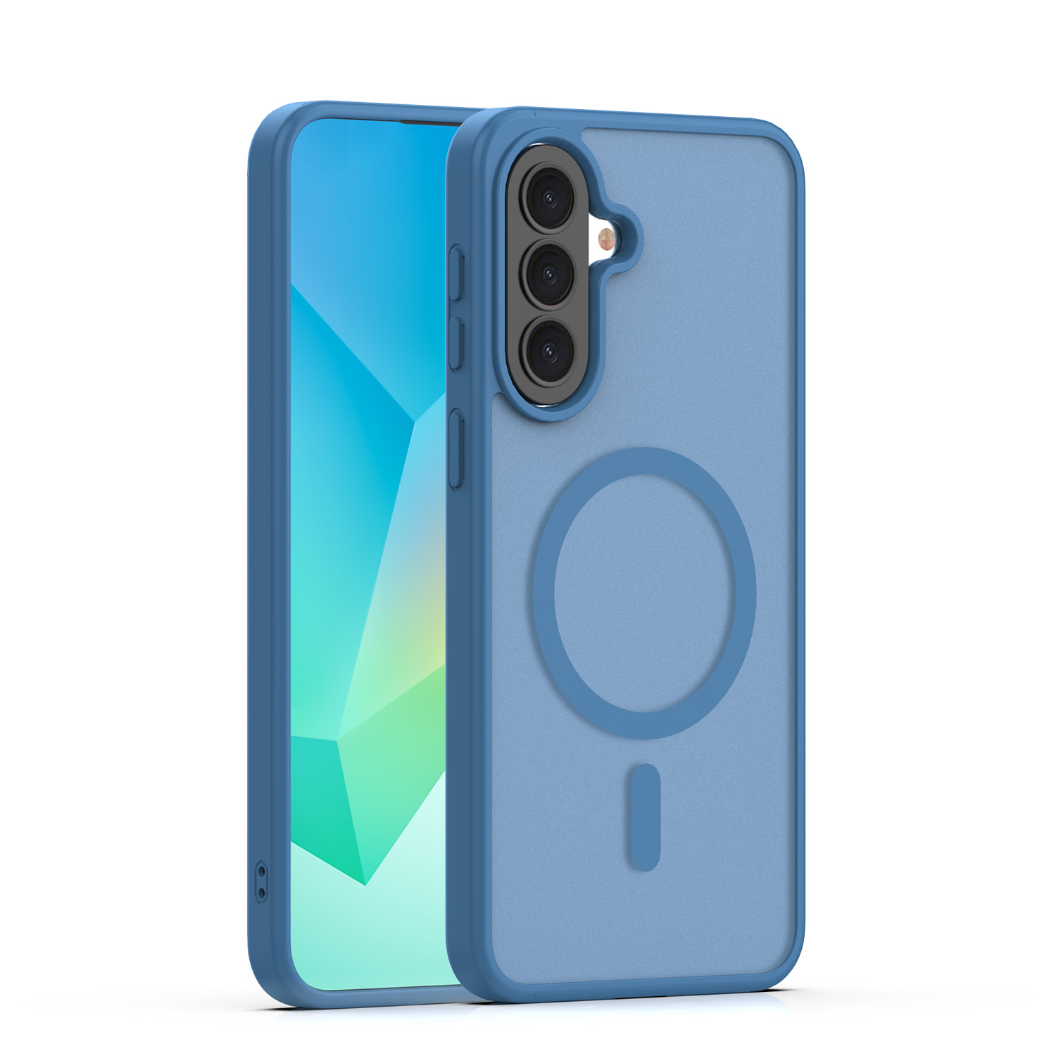 Mag Matt Suojakuori Samsung Galaxy A37 5G tummansininen iso kameraaukko