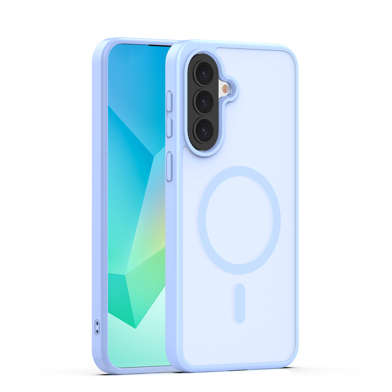 Mag Matt Suojakuori Samsung Galaxy A57 vaaleansininen iso kameraaukko