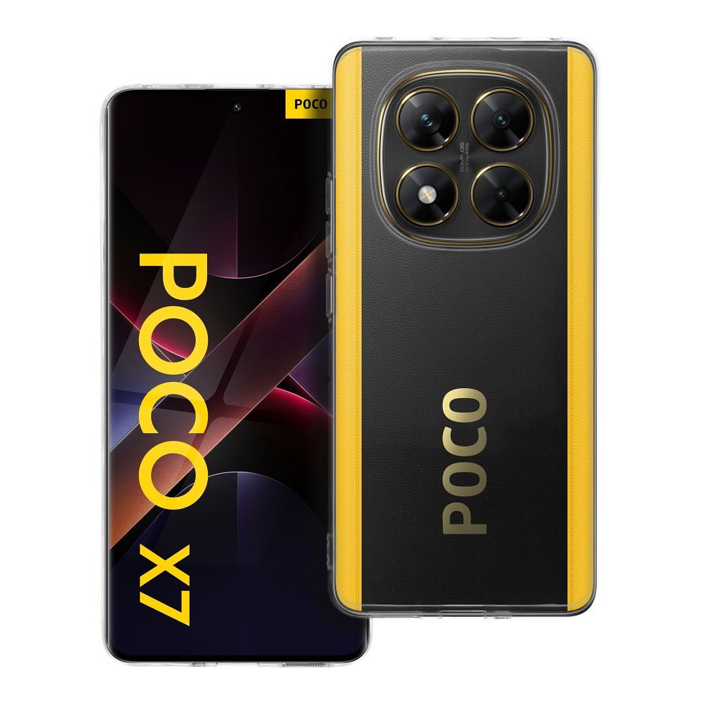 Läpinäkyvä 2 mm Suojakuori Xiaomi Poco X7:lle (kameransuoja)