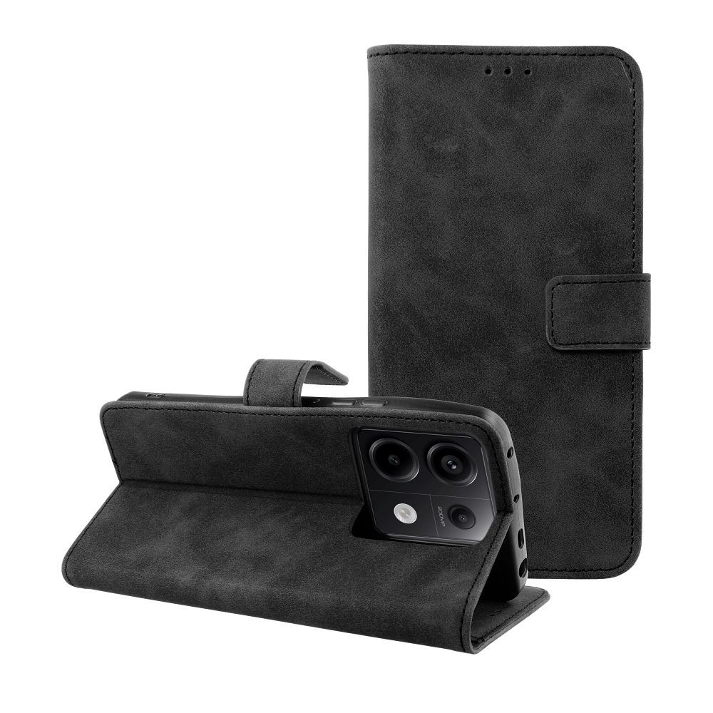 Läppäsuojakuori Xiaomi Redmi NOTE 13 PRO 5G:lle Tender Book musta