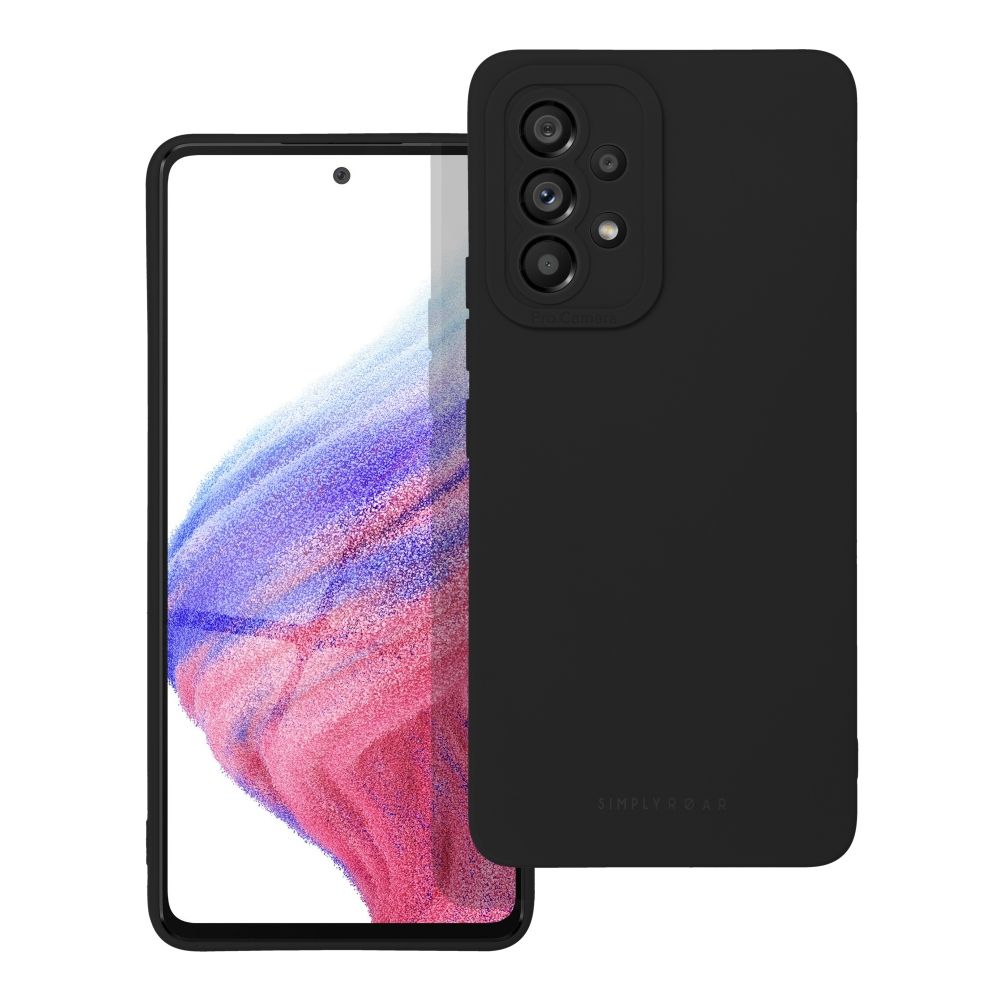 ROAR Suojakuori LUNA Samsung A53 5G:lle musta