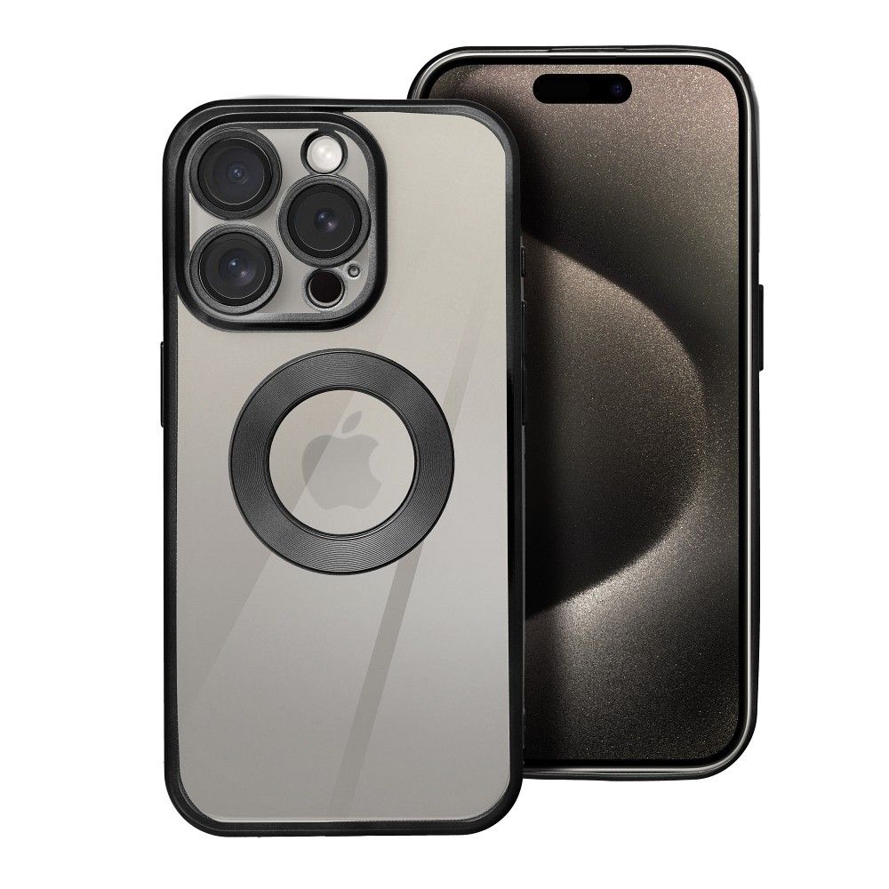 Glam Suojakuori iPhone 17 PRO:lle musta