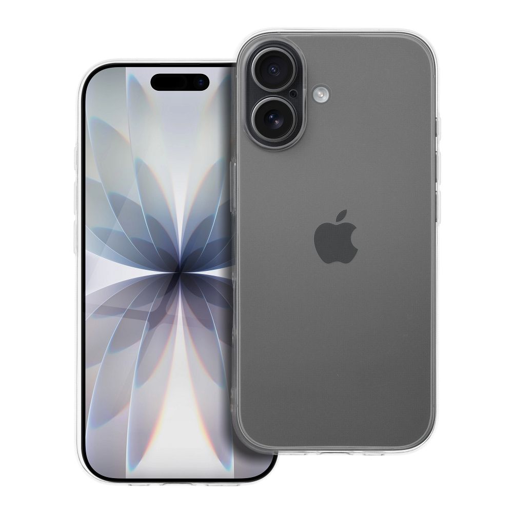 Läpinäkyvä 2 mm puhelinkotelo IPHONE 17 (kamerasuojalla)
