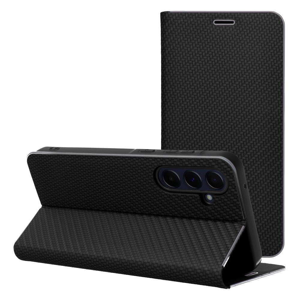 Läppäsuojakuori Xiaomi Redmi NOTE 15 PRO 5G:lle Luna Book Carbon musta
