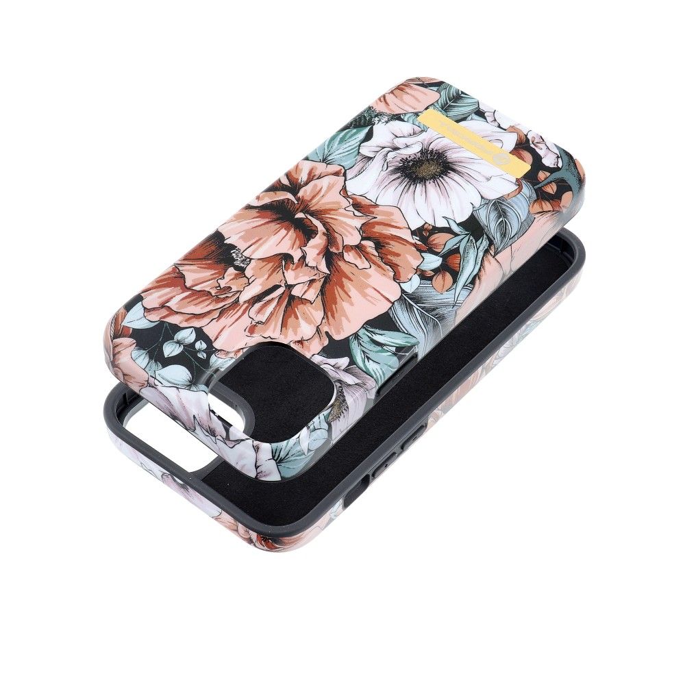 Suojakuori iPhone 15 PLUS:lle Forcell F-Protect Mirage MagSafe-yhteensopiva bloom bush
