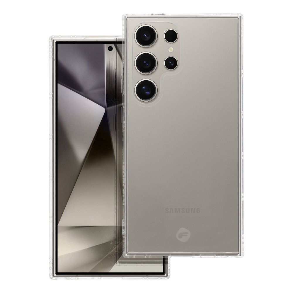 Suojakuori Samsung S24 ULTRA:lle Forcell F-Protect Long Lasting läpinäkyvä