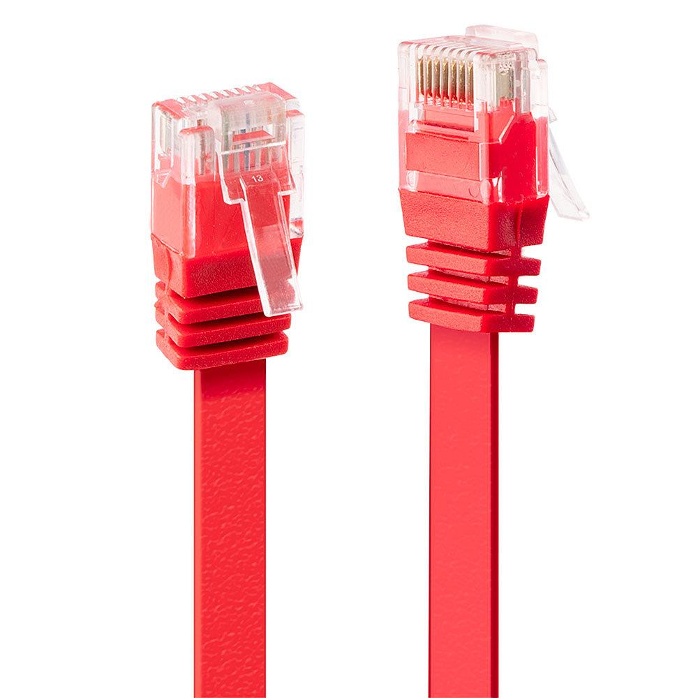 Lindy Cat6 U/UTP -kaapeli 5m punainen 47514