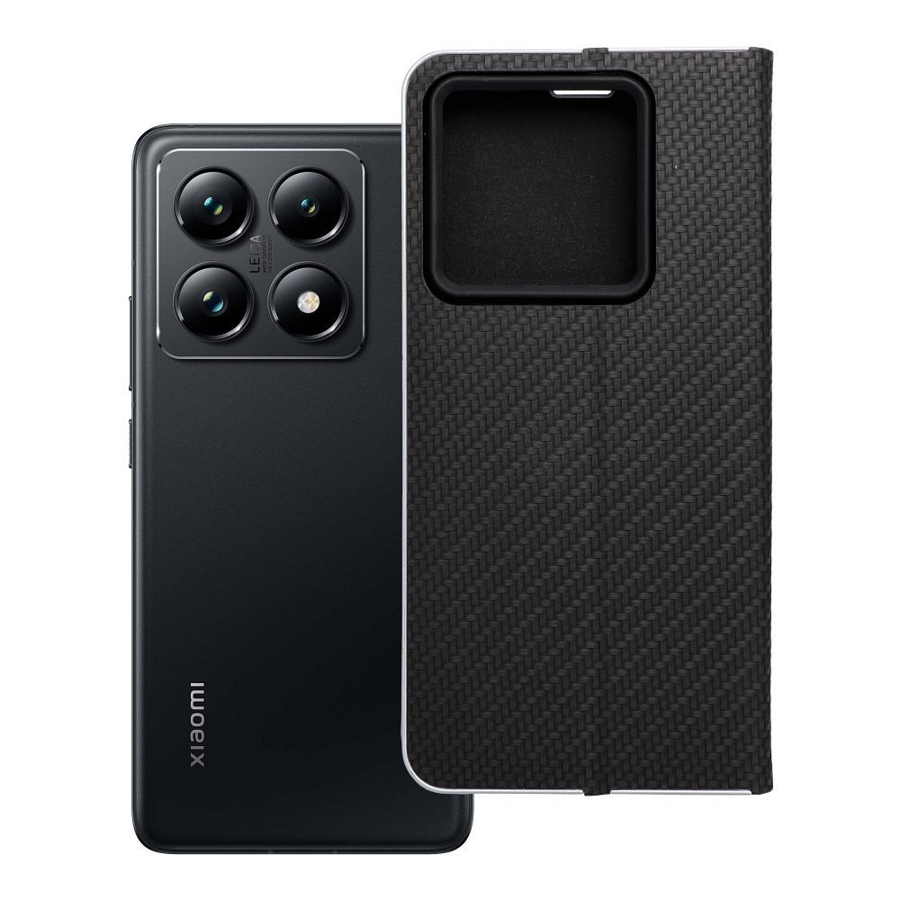Flip case for Xiaomi 14T PRO Luna Book Carbon black