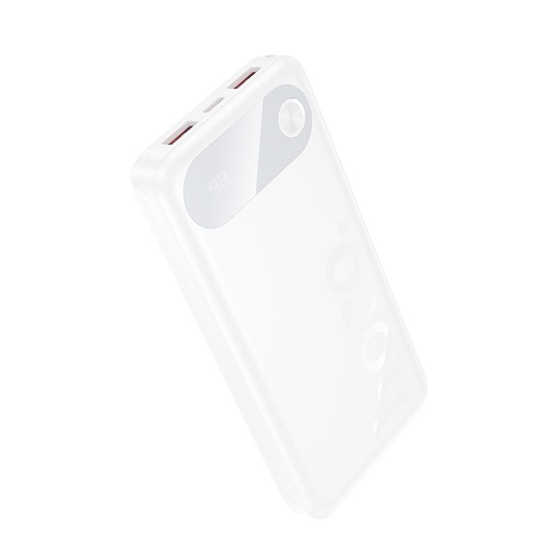 Hoco J154 -varavirtalähde 10000 mAh QC PD 22,5W, valkoinen