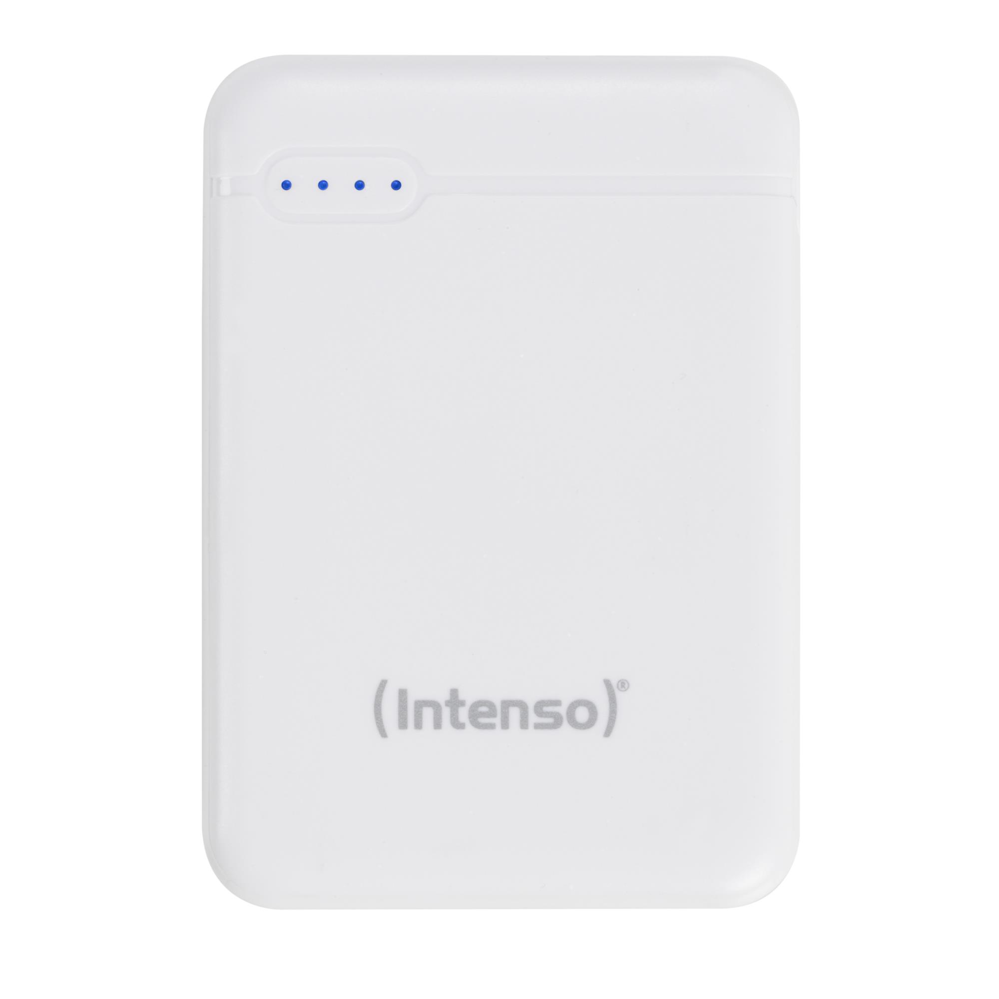 Varavirtalähde USB 5000mAh valkoinen 7313522 Intenso