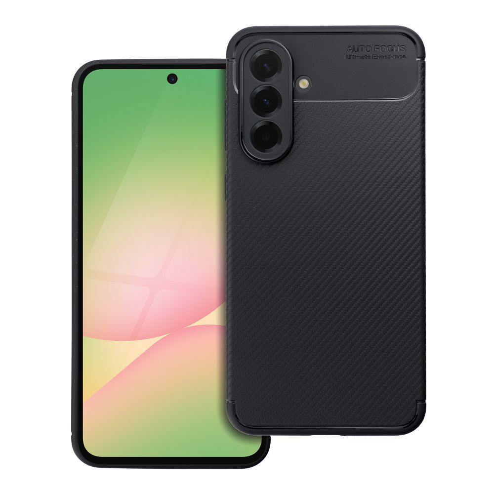 Suojakuori Samsung A56 5G:lle Carbon Premium musta